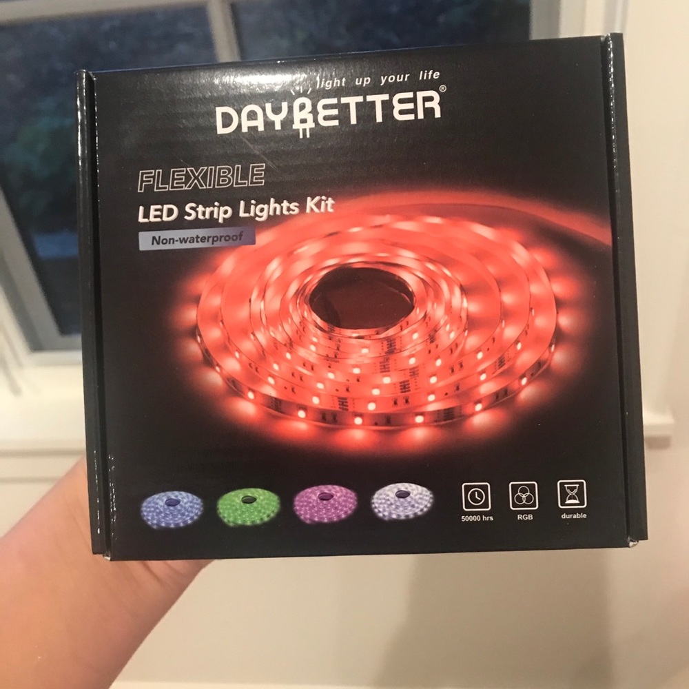 LED LIGHTS NOT OPENED